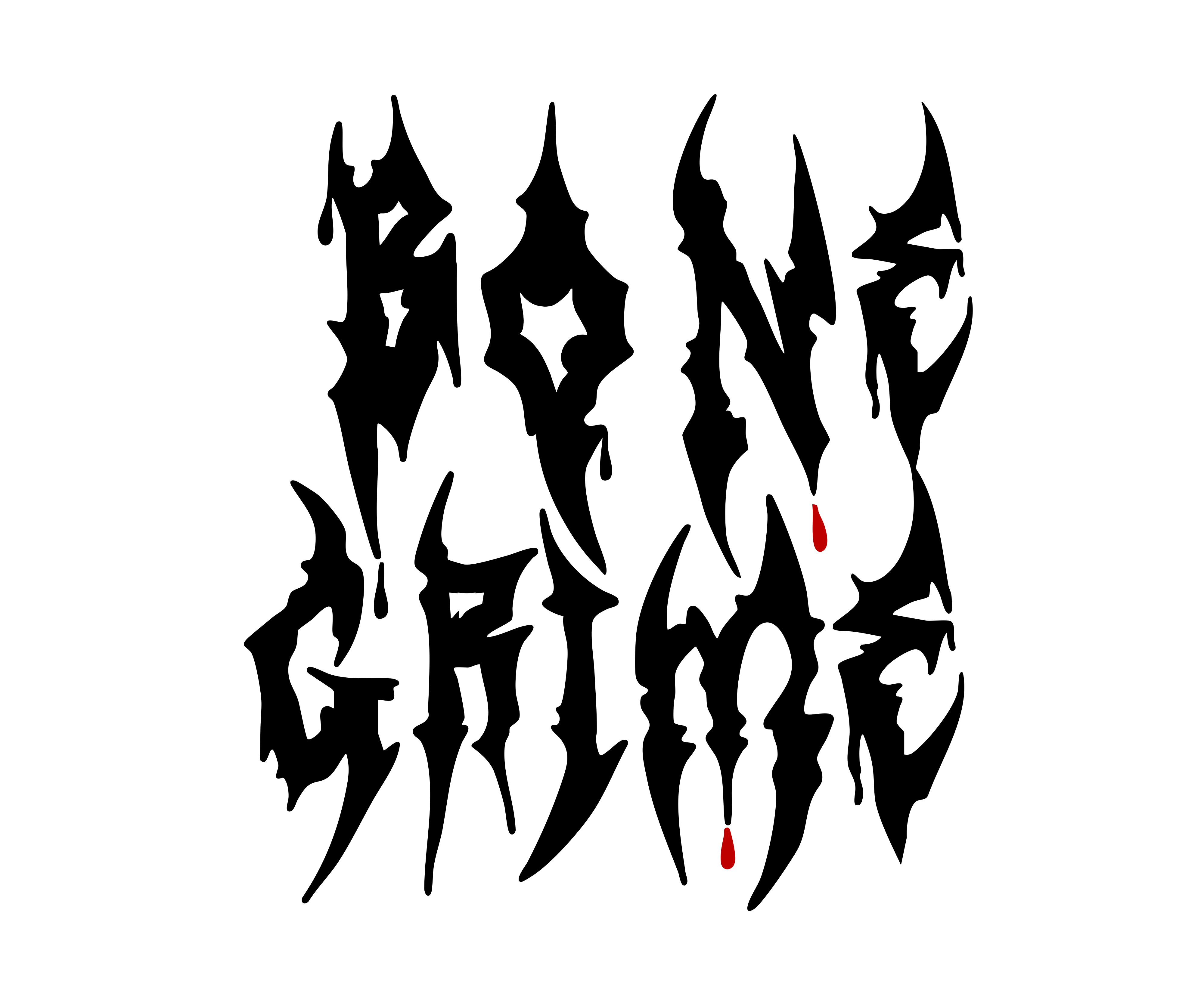 Bone Grime Mockup